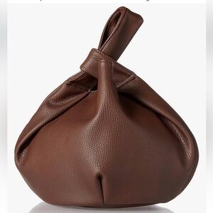 The Drop Chocolate Brown Leather Bag